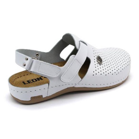 Leon Comfort 951 Fehér női szandál