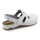 Leon Comfort 951 Fehér női szandál