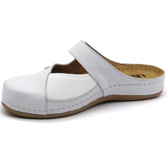 Leon Comfort 953 Fehér női papucs