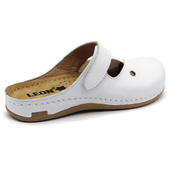Leon Comfort 953 Fehér női papucs