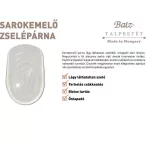 Batz talp betét 960 Sarok gél női Talpbetét