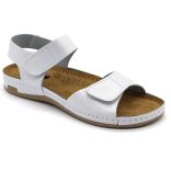 Leon Comfort 963 Fehér női szandál