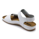 Leon Comfort 963 Fehér női szandál