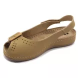Leon Comfort 968 bezs női szandál