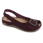 Leon Comfort 968 bordo női szandál
