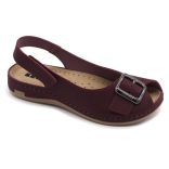 Leon Comfort 968 bordo női szandál