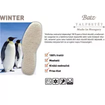 Batz talp betét 985 Winter unisex Talpbetét