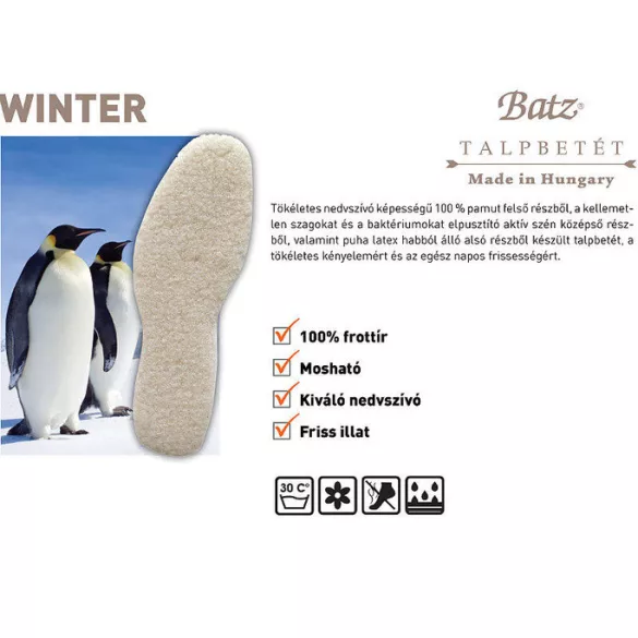 Batz talp betét 985 Winter unisex Talpbetét