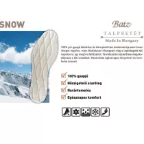Batz talp betét 990 Snow unisex Talpbetét