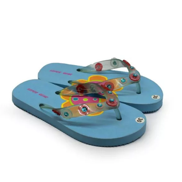 Kiárusítás Super Gear - A1194-blue gyerek papucs