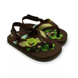 Kiárusítás Super Gear - A5000-brown gyerek papucs