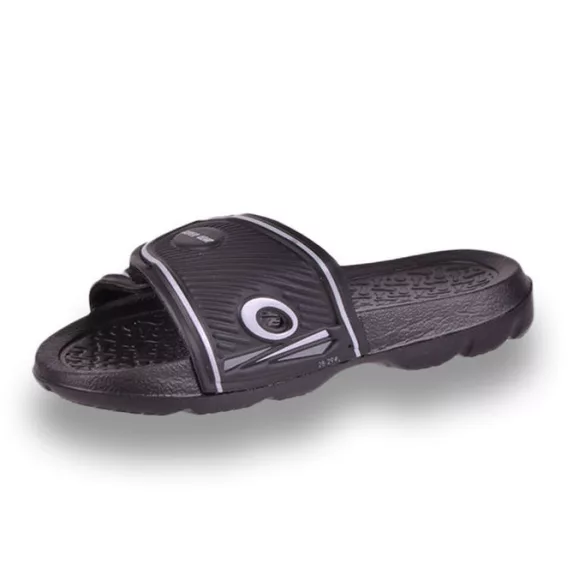 Kiárusítás Super Gear - A6509 Fekete gyerek papucs