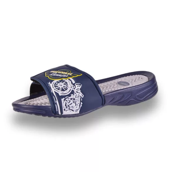 Kiárusítás Super Gear - A8786 blue-grey gyerek papucs