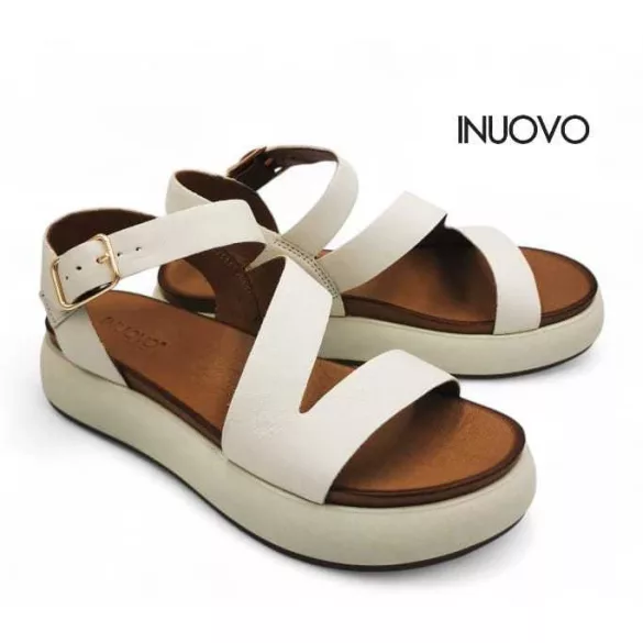 Inuovo A96001 Crema női szandál