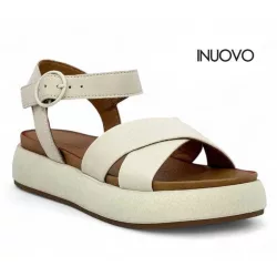 Inuovo A96004 Crema női szandál