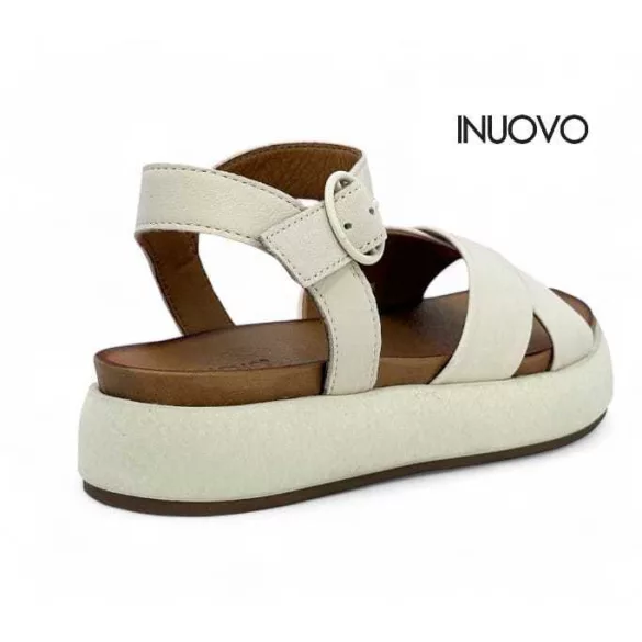 Inuovo A96004 Crema női szandál