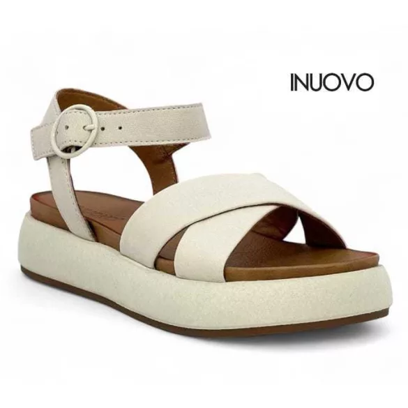 Inuovo A96004 Crema női szandál