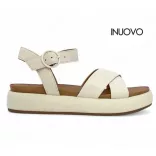 Inuovo A96004 Crema női szandál
