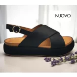 Inuovo A96005 Black női szandál