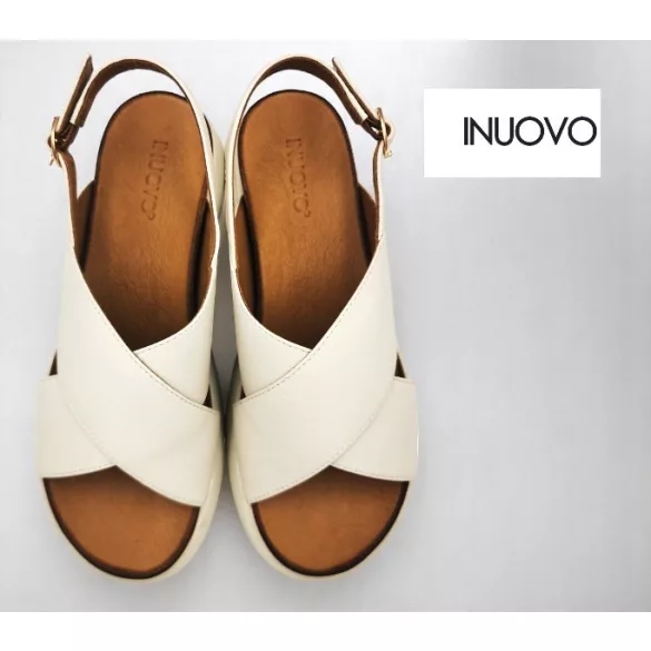 Inuovo A96005 Crema női szandál