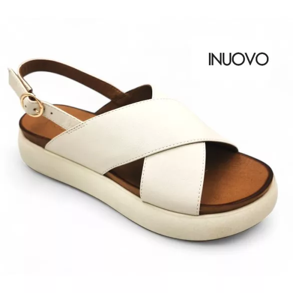 Inuovo A96005 Crema női szandál