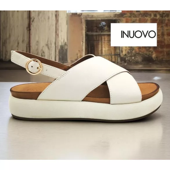 Inuovo A96005 Crema női szandál