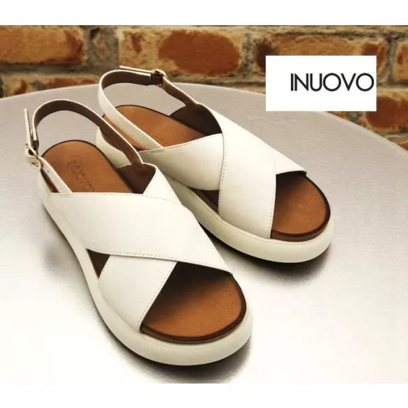 Inuovo A96005 Crema női szandál