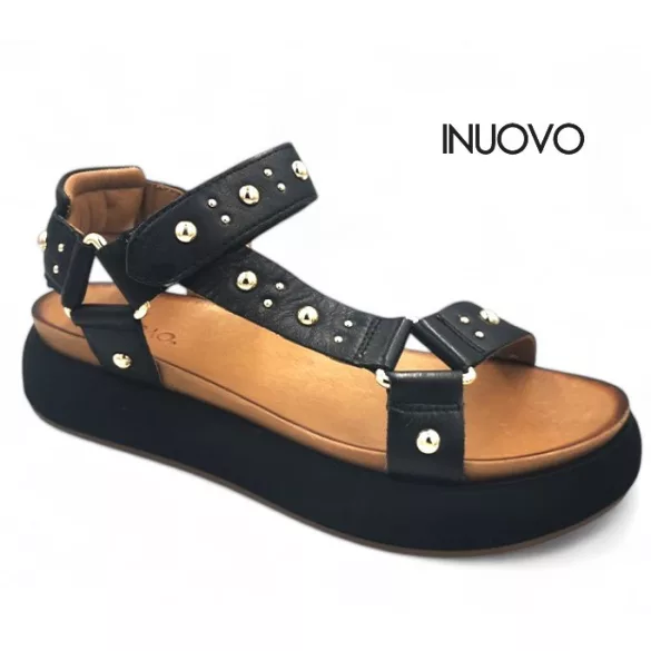 Inuovo A96044 Black női szandál