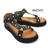 Inuovo A96044 Black női szandál