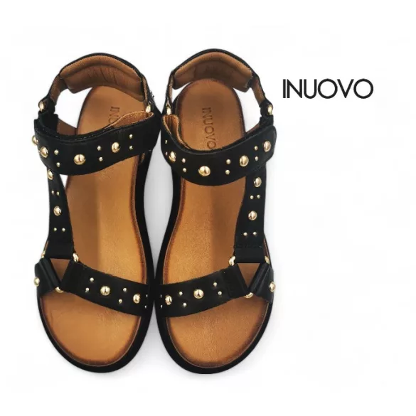 Inuovo A96044 Black női szandál
