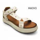 Inuovo A96044 Crema női szandál