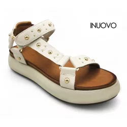 Inuovo A96044 Crema női szandál