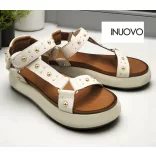 Inuovo A96044 Crema női szandál