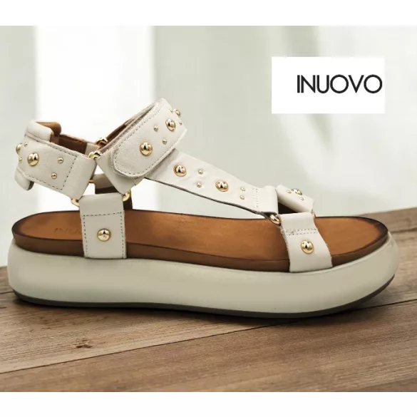 Inuovo A96044 Crema női szandál