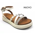 Inuovo A96052 Crema női szandál