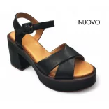 Inuovo A97001 Black női szandál