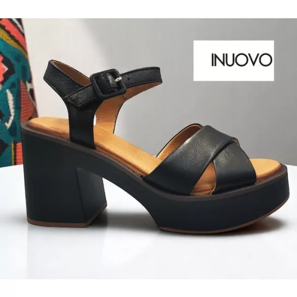 Inuovo A97001 Black női szandál