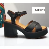 Inuovo A97001 Black női szandál