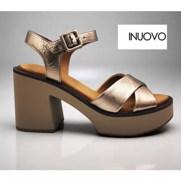 Inuovo A97001 Metal-ash női szandál
