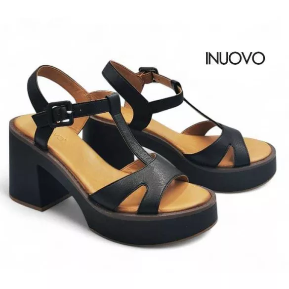 Inuovo A97003 Black női szandál