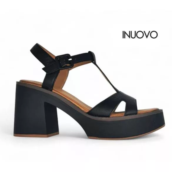 Inuovo A97003 Black női szandál