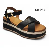 Inuovo A98018 Black női szandál