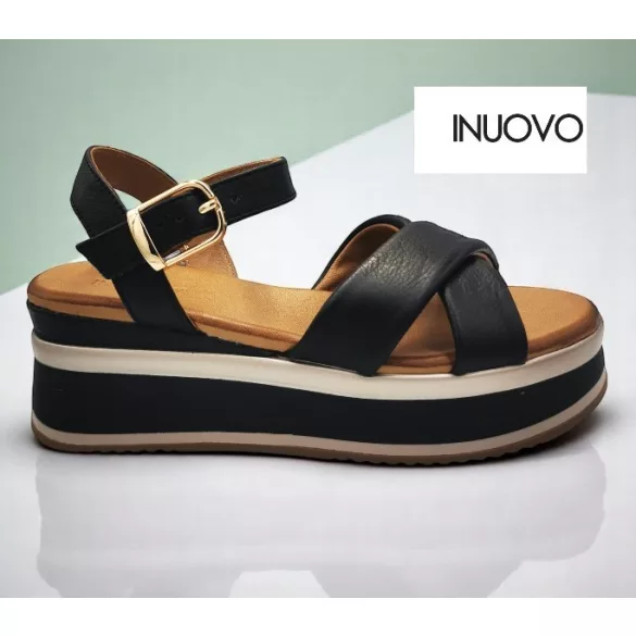 Inuovo A98018 Black női szandál