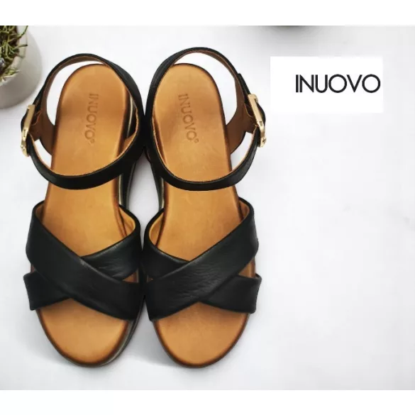Inuovo A98018 Black női szandál