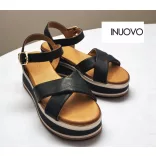 Inuovo A98018 Black női szandál