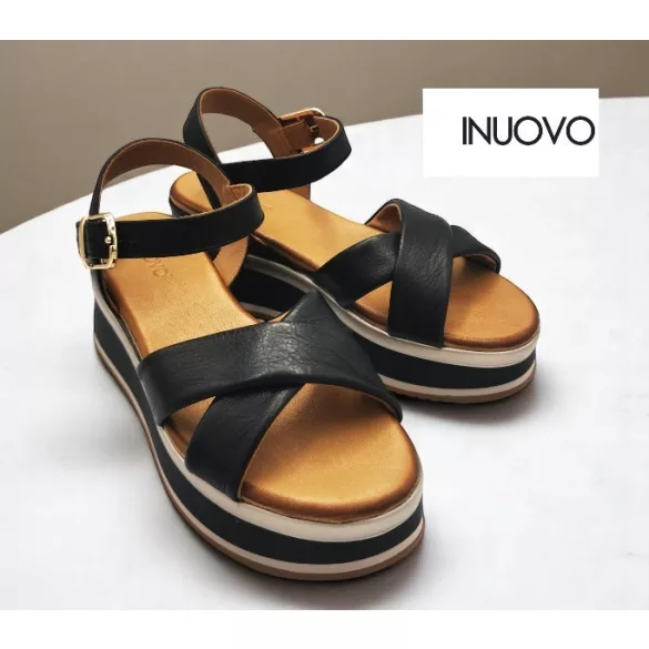 Inuovo A98018 Black női szandál