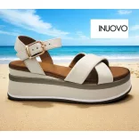 Inuovo A98018 Crema női szandál