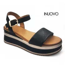 Inuovo A98019 Black női szandál