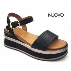 Inuovo A98019 Black női szandál
