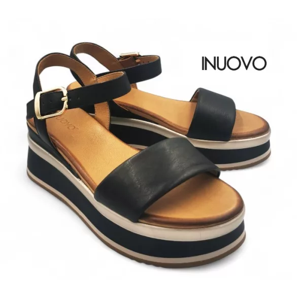 Inuovo A98019 Black női szandál